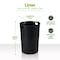 Alpine Industries 50 Gal. Rigid Plastic Waterproof Insert Liner With Handles For Round Indoor Trash Can. ALP475-50-L - alternate 6